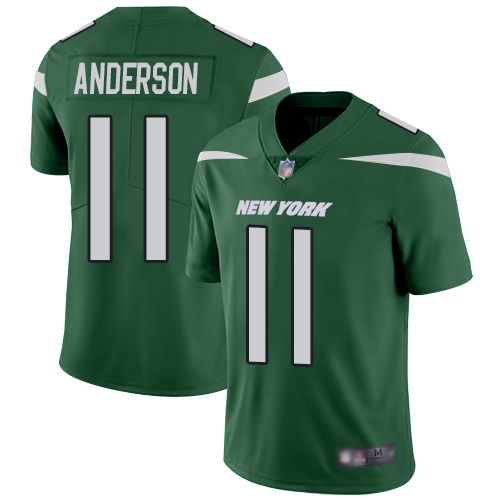 New York Jets Limited Green Men Robby Anderson Home Jersey NFL Football 11 Vapor Untouchable
